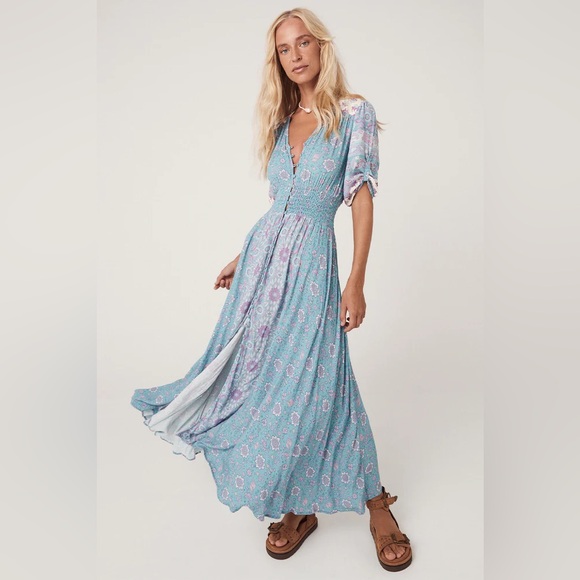 Lovers Beach Gown- Size L NWT Spell and the Gypsy - Picture 6 of 11